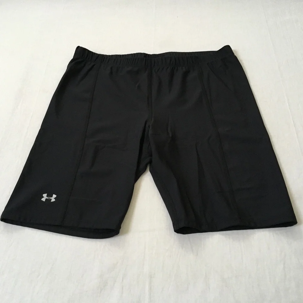 NWOT UNDER ARMOUR Bike Shorts Black XLarge